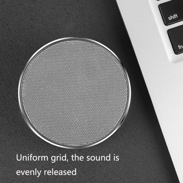 A10 TWS Wireless Bluetooth Mini Portable Speaker, Support TF Card & U Disk & LED(Silver Gray) A10 TWS Wireless Bluetooth Mini Portable Speaker, Support TF Card & U Disk & LED(Silver Gray)