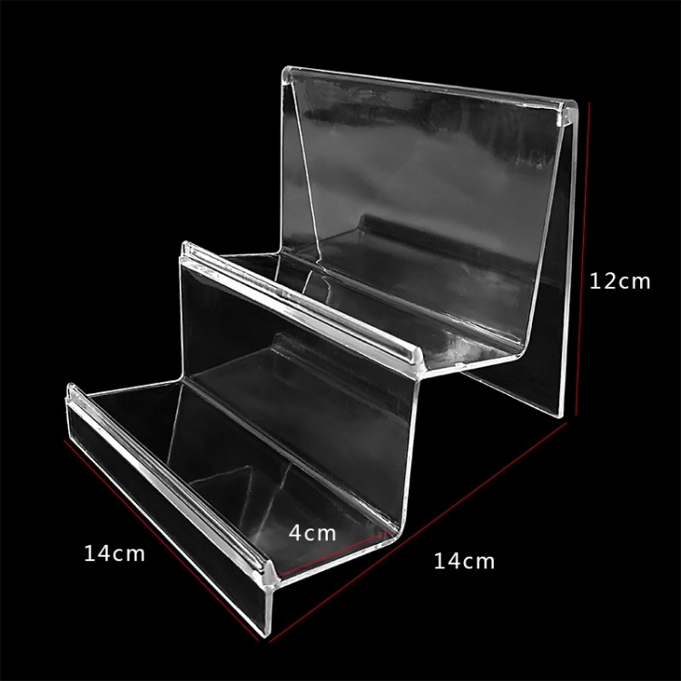 10 PCS Thickened Transparent Wallet Holder Plastic Phone Mask Display Stand Counter Display Stand,Specification: No. 4 2 Layer 10 PCS Thickened Transparent Wallet Holder Plastic Phone Mask Display Stand Counter Display Stand,Specification: No. 4 2 Layer