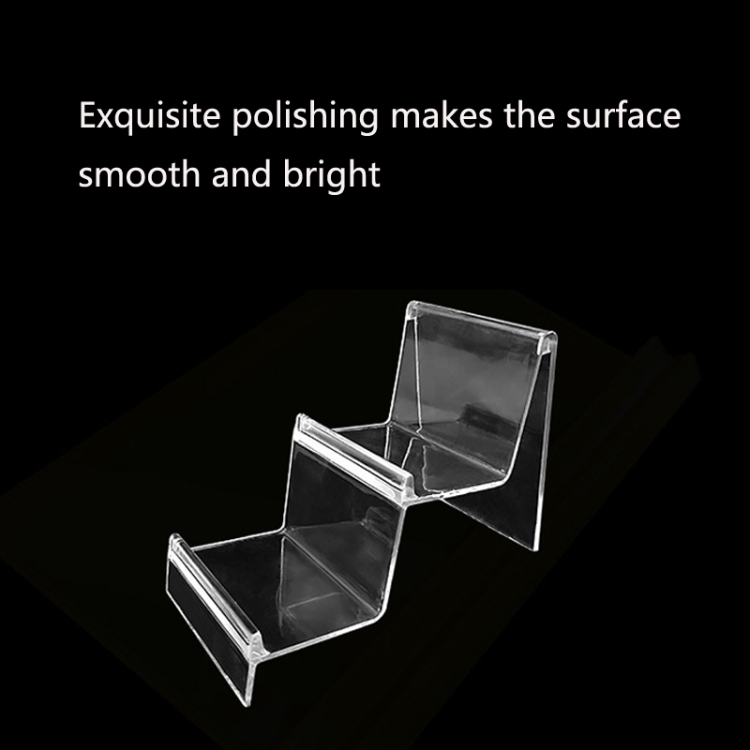 10 PCS Thickened Transparent Wallet Holder Plastic Phone Mask Display Stand Counter Display Stand,Specification: No. 4 3 Layer 10 PCS Thickened Transparent Wallet Holder Plastic Phone Mask Display Stand Counter Display Stand,Specification: No. 4 3 Layer