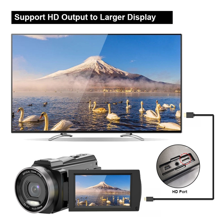 5K デジタルカメラ HDV-265K Wholesale New Innovations HDV265K 5K 30FPS Outdoor Sports DV Camera
