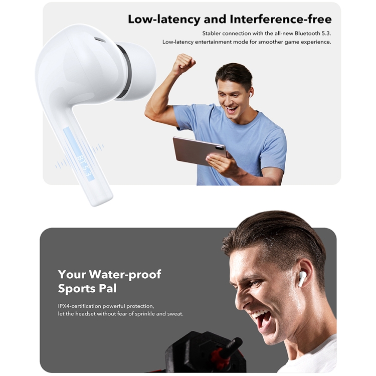 Honor Earbuds X3i TWS Call Noise Reduction Earphones In-Ear Bluetooth 5.3 Wireless Earphones(White) Honor Earbuds X3i TWS Call Noise Reduction Earphones In-Ear Bluetooth 5.3 Wireless Earphones(White)