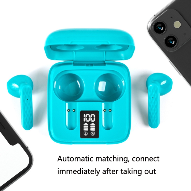 Pro 9 TWS Touch Control Bluetooth 5.0 Wireless In-Ear Earphone with LED Display(White) Pro 9 TWS Touch Control Bluetooth 5.0 Wireless In-Ear Earphone with LED Display(White)