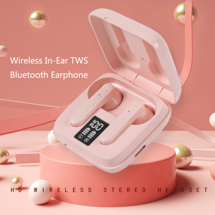 Pro 9 TWS Touch Control Bluetooth 5.0 Wireless In-Ear Earphone with LED Display(White) Pro 9 TWS Touch Control Bluetooth 5.0 Wireless In-Ear Earphone with LED Display(White)