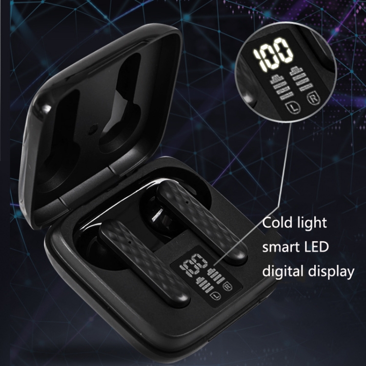 Pro 9 TWS Touch Control Bluetooth 5.0 Wireless In-Ear Earphone with LED Display(White) Pro 9 TWS Touch Control Bluetooth 5.0 Wireless In-Ear Earphone with LED Display(White)