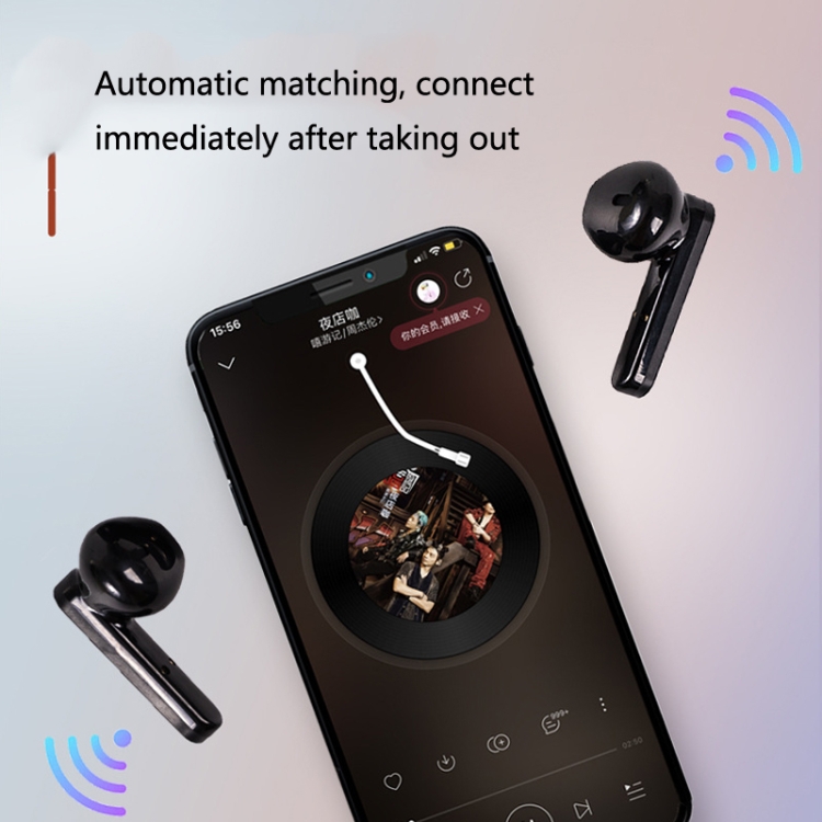Pro 9 TWS Touch Control Bluetooth 5.0 Wireless In-Ear Earphone with LED Display(White) Pro 9 TWS Touch Control Bluetooth 5.0 Wireless In-Ear Earphone with LED Display(White)