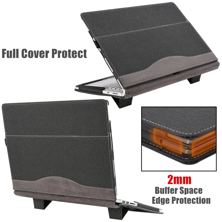 For Samsung Galaxy Book Pro 360 Inch Leather Laptop Anti-Fall