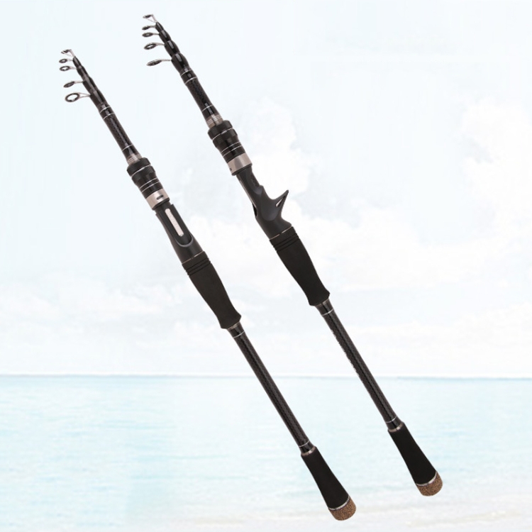 Carbon Telescopic Luya Rod Short Section Fishing Throwing Rod