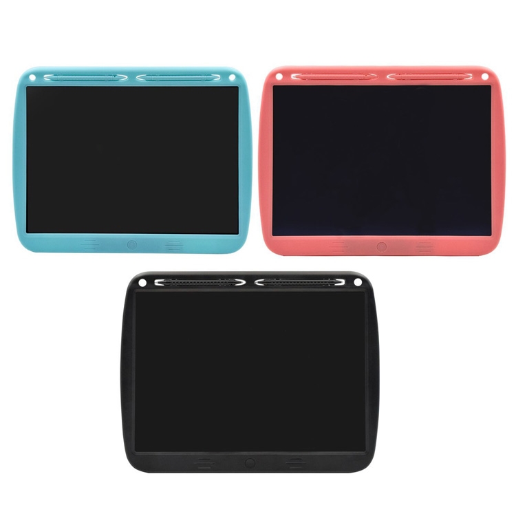 15 pulgadas de carga Tableta Doodle Mensaje Doble Escribir Tablero LCD Niños Dibujo Tablero, Especificación: Líneas de colores (rosa) - B1