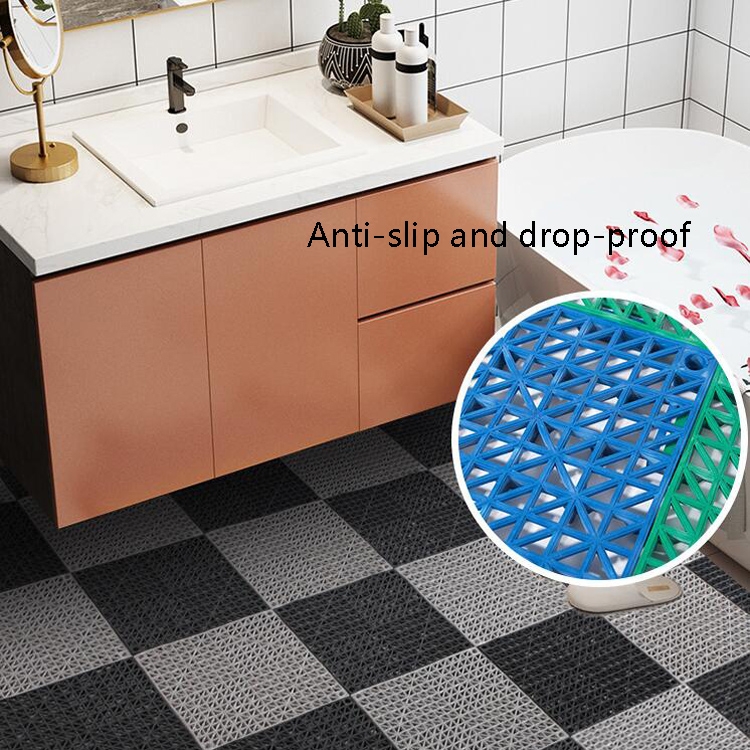 Bathroom Anti Skid Mat New Honeycomb Thickened Hollow Waterproof