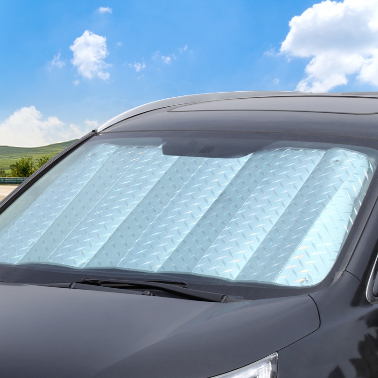 SHUNWEI 2 PCS Car Front Windshield Sunshade Summer Sun Protection And Heat Insulation Shading Board, Size: R-3920 130x60cm (Hatchback) - B4