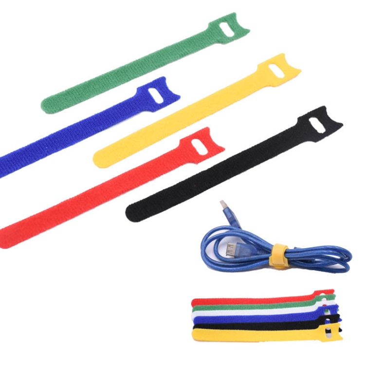 60 PCS T-Shaped Cable Organizer Belt Nylon Winder Buckle, Length: 15cm(Color Random Delivery) 60 PCS T-Shaped Cable Organizer Belt Nylon Winder Buckle, Length: 15cm(Color Random Delivery)