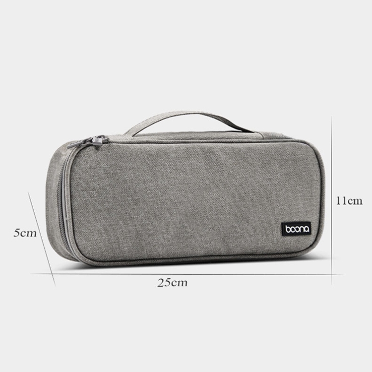 Baona BN-B002 Laptop Power Cable Digital Storage Bag Charger Accessories Storage Bag(Black) Baona BN-B002 Laptop Power Cable Digital Storage Bag Charger Accessories Storage Bag(Black)