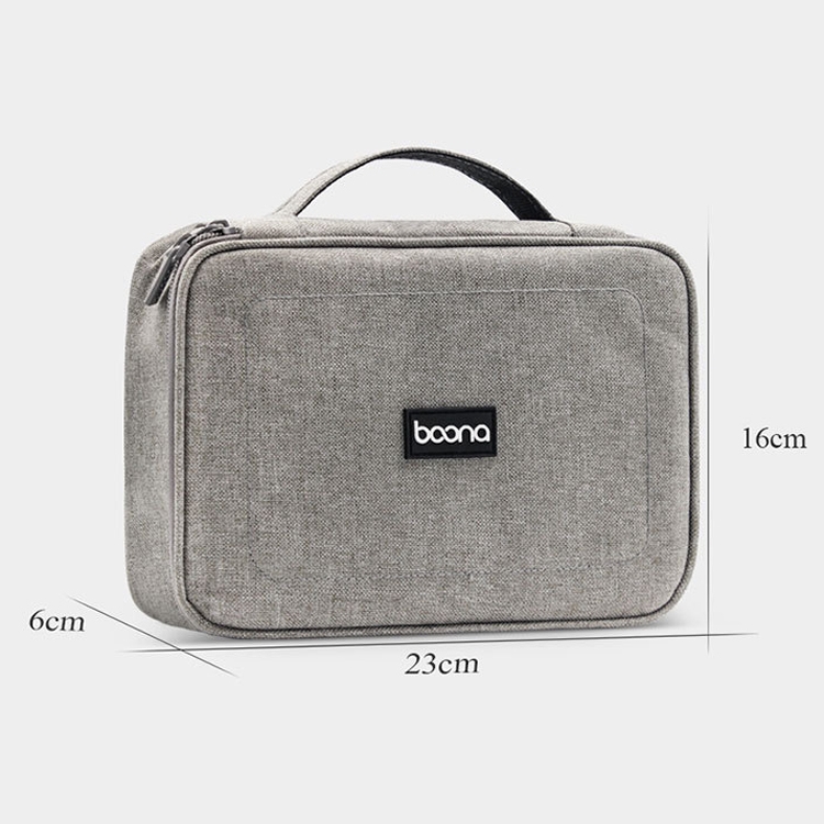 Baona BN-B005 Multi-Function Digital Storage Bag Hard Disk U Disk Earphone Storage Bag(Black) Baona BN-B005 Multi-Function Digital Storage Bag Hard Disk U Disk Earphone Storage Bag(Black)