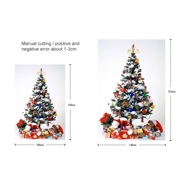 Rectangular Christmas Tree Peach Skin Tapestry Mural Christmas Decoration  Tapestry, Size: 145x215cm(3)