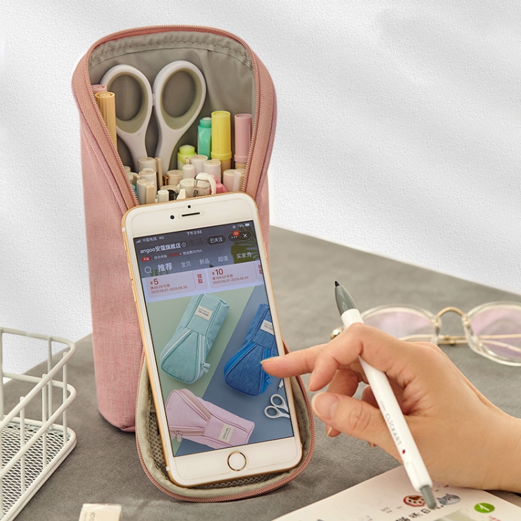 ANGOO Student Cute ThreeDimensional Pencil Case Large Capacity