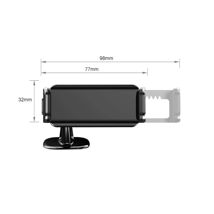 Vehicle-mounted Intelligent Induction Electric Mobile Phone Holder Car Air Outlet Navigation Frame(Abyss Black) Vehicle-mounted Intelligent Induction Electric Mobile Phone Holder Car Air Outlet Navigation Frame(Abyss Black)