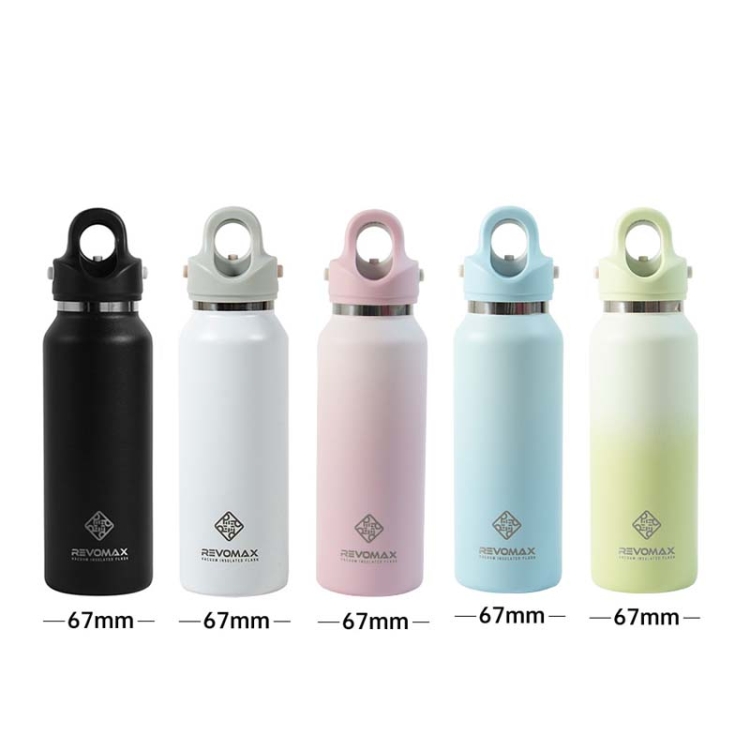 REVOMAX Stainless Steel Vacuum Flask Outdoor Car Vacuum Flask, Capacity ...