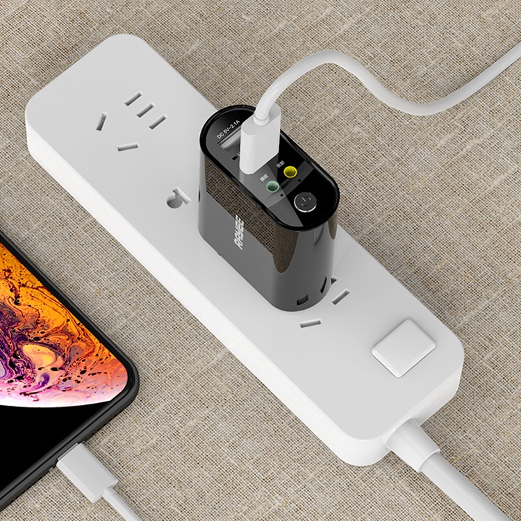 RAYEE K8 Bluetooth 5.0 Audio Receiver & Transmitter 2 in 1 Adapter Support 2.1A Fast Charge U Disk, US Plug RAYEE K8 Bluetooth 5.0 Audio Receiver & Transmitter 2 in 1 Adapter Support 2.1A Fast Charge U Disk, US Plug