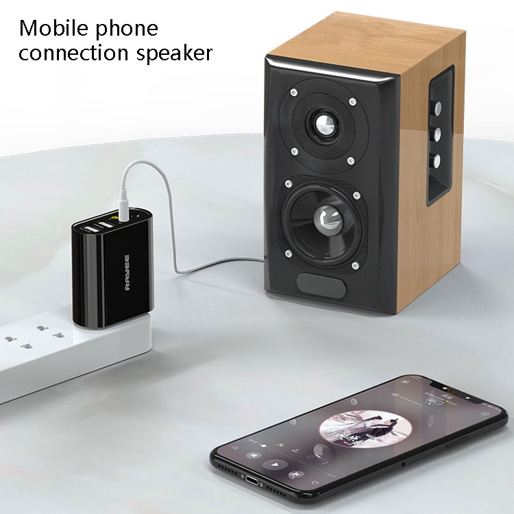 RAYEE K8 Bluetooth 5.0 Audio Receiver & Transmitter 2 in 1 Adapter Support 2.1A Fast Charge U Disk, US Plug RAYEE K8 Bluetooth 5.0 Audio Receiver & Transmitter 2 in 1 Adapter Support 2.1A Fast Charge U Disk, US Plug