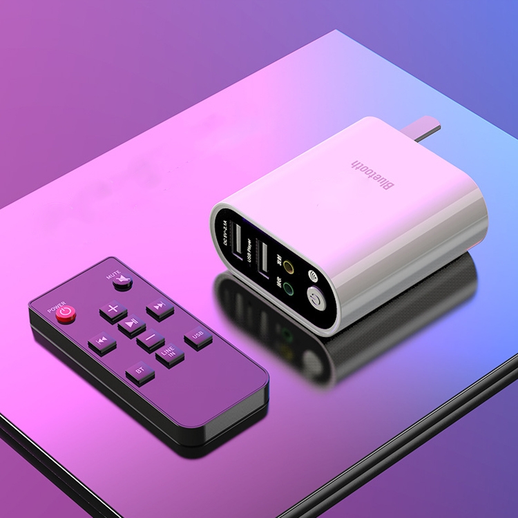RAYEE K8 Remote Control Version 2 in 1 Bluetooth 5.0 Receiver & Transmitter Audio Adapter Support Fast Charge U Disk, US Plug RAYEE K8 Remote Control Version 2 in 1 Bluetooth 5.0 Receiver & Transmitter Audio Adapter Support Fast Charge U Disk, US Plug