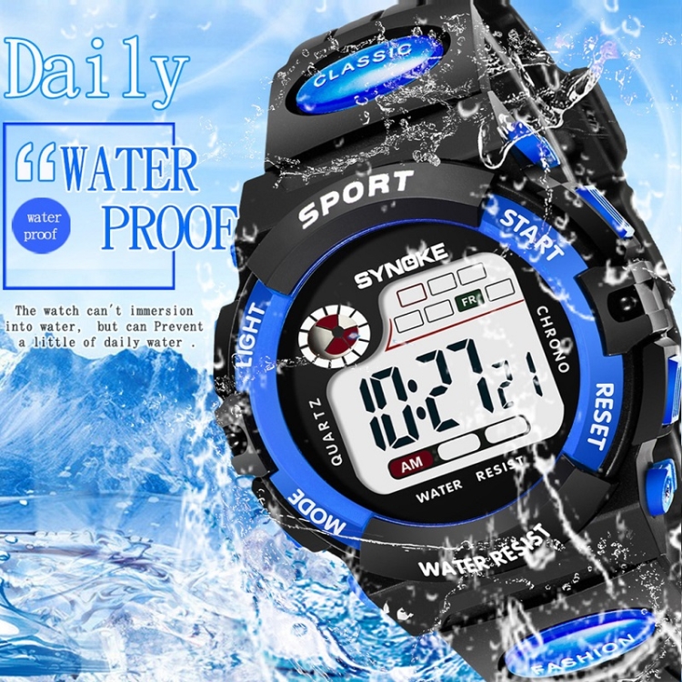 Synoche 99269 Kinder Sport Wasserdichte digitale Uhr, Farbe: klein (rot)