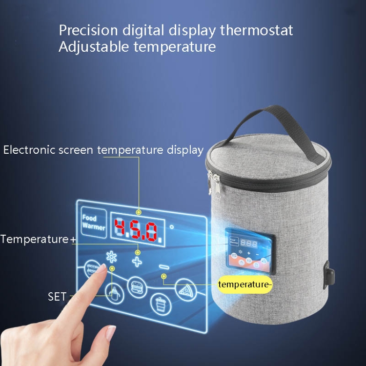 Scaldabiberon Portatile Per Auto: Termostato Intelligente Con