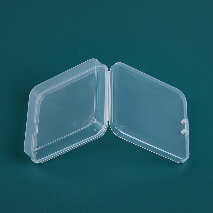 20 шт. Квадратная пластиковая коробка с крышкой Прозрачная коробка для  хранения PP PP Parts Box Инструмент электронные компоненты Аксессуары
