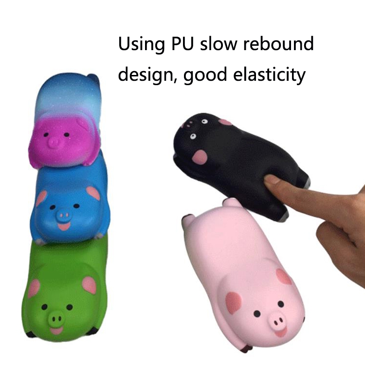 Piggy Office Protection Memoria de muñeca Espuma de espuma de reposo de mano de rebote lento Muñeca Mouse Pad (rosa) - B4