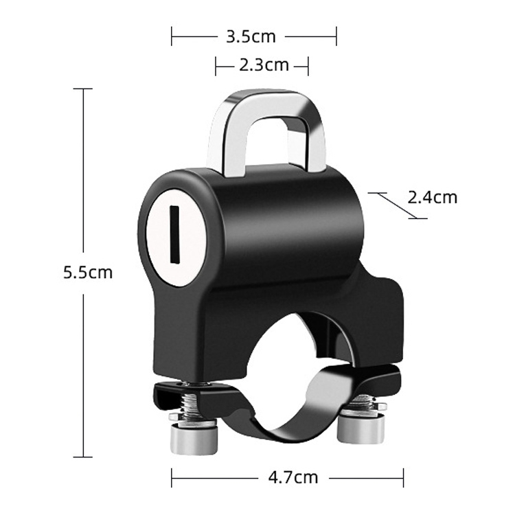 Electric Car Helmet Lock Anti Theft Fixed Multi Function Lock