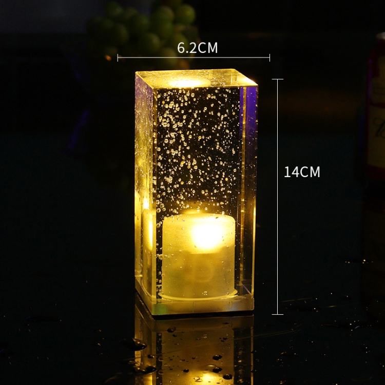 Coloré LED Crystal Lampe Barre Atmosphère Lumière décorative, Type