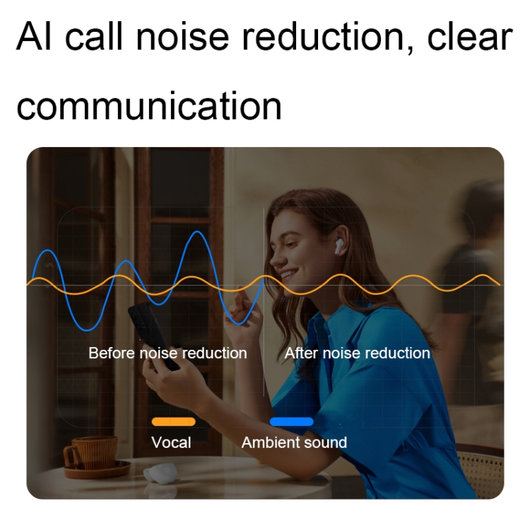 OPPO Enco Air2i In-Ear AI Call Reducción de ruido Juego de música