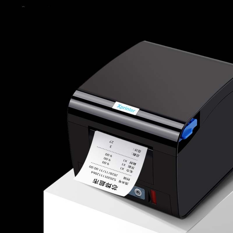 Xprinter XP-D230H Impresora térmica Express de 80 mm con alarma de luz y sonido, estilo: USB (enchufe de la UE) - B1