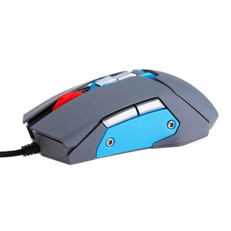 MOS9T 9 Keys 1600dpi Matón personalizado Sensor de humedad de temperatura de mouse (Temperatura, longitud del cable: 2m - B1
