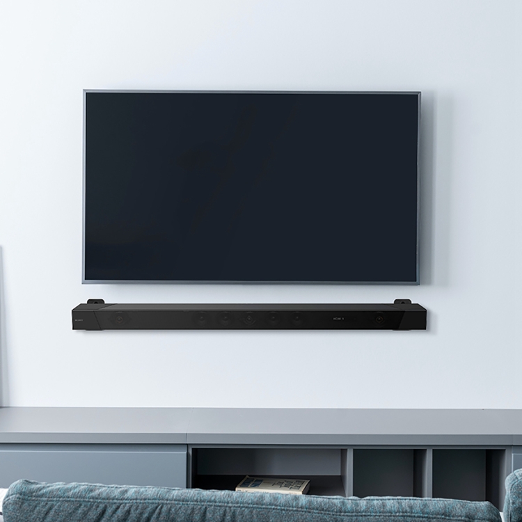 Universal Wall Bracket Non-Slip Storage Bracket for Long Strip Speaker(Black) Universal Wall Bracket Non-Slip Storage Bracket for Long Strip Speaker(Black)