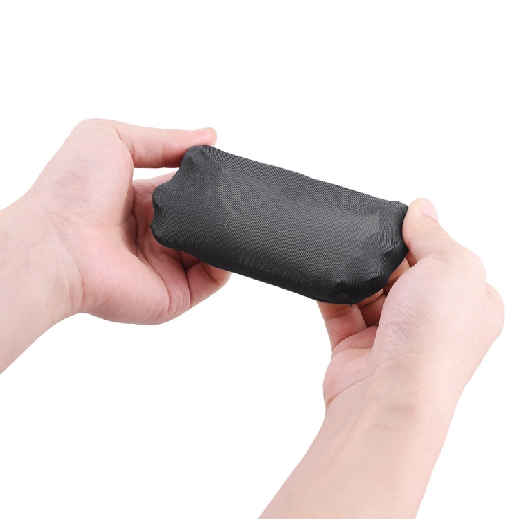 2 PCS BS13 Mouse Storage Bag Elastic Fabric Protective Case For Apple Magic Mouse(Dark Gray)