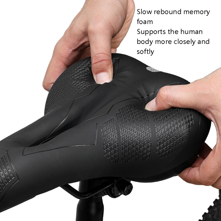 Selle de vélo à rebond lent en mousse à mémoire de forme siège de vélo  étanche