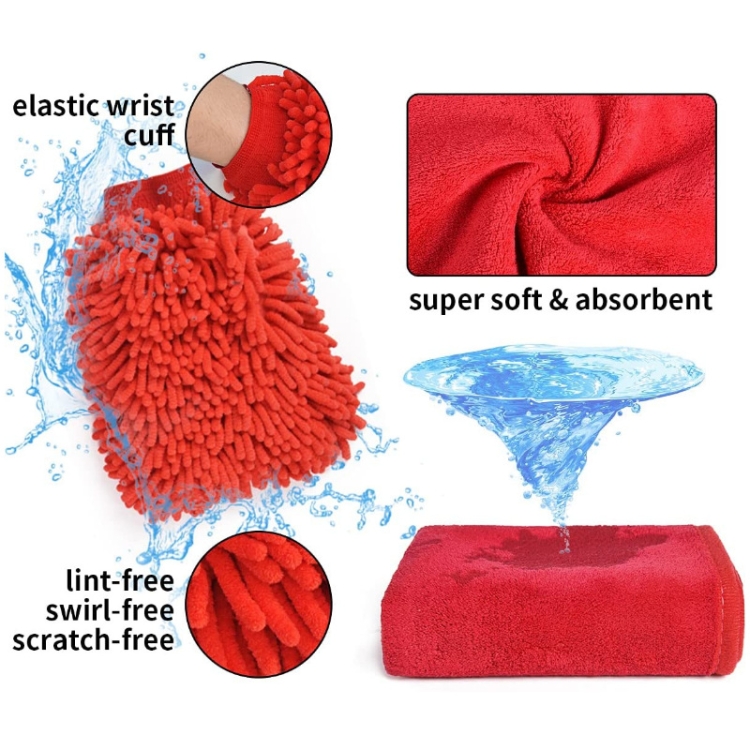 19 in 1 Car Wash Cleaning Brush Electric Drill Brush Head Cleaning