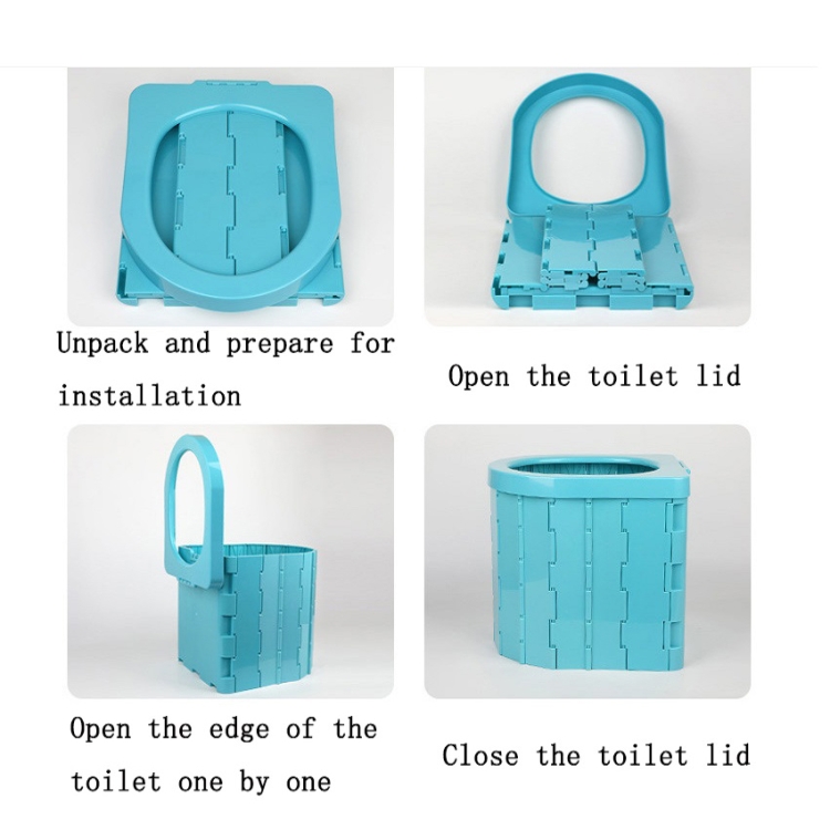 Car Toilet Portable Folding Car Emergency Toilet, Specification