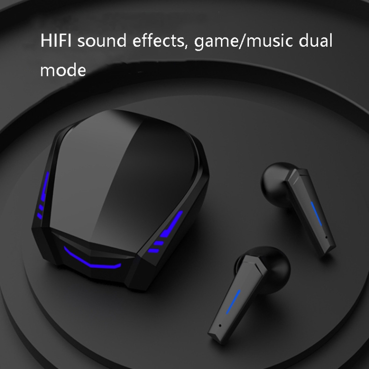 F1 TWS Low Latency Bluetooth 5.0 Wireless Gaming Headphone(White) F1 TWS Low Latency Bluetooth 5.0 Wireless Gaming Headphone(White)