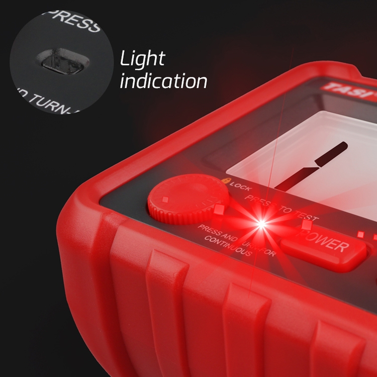 ANENG MH13 Testeur de résistance d'isolement de compteur électronique  numérique haute tension (rouge)