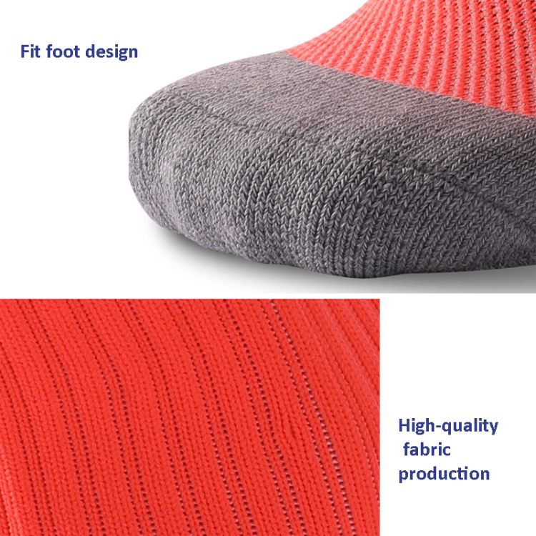 Adult Thick Towel Football Socks Non-Slip Wear-Resistant Tube Socks, Size: Free Size(Sapphire) - B3