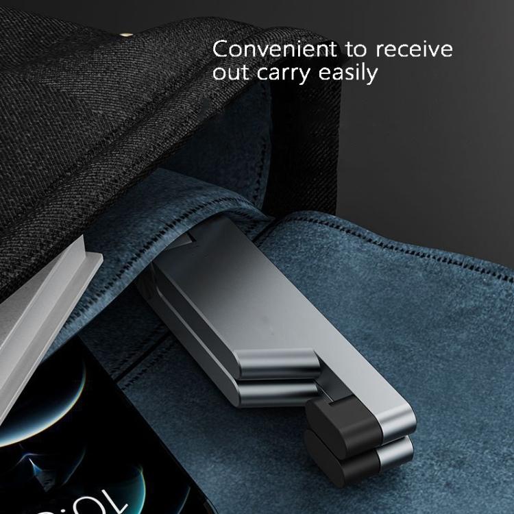 Aluminum Alloy Folding Mobile Phone Stand Tablet Computer Stand(Black) Aluminum Alloy Folding Mobile Phone Stand Tablet Computer Stand(Black)