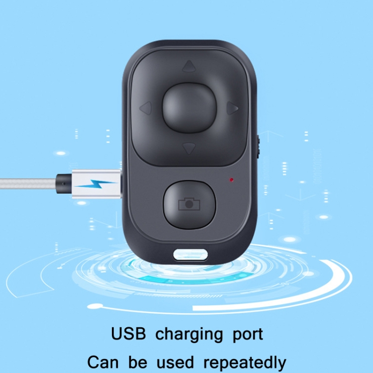CDY001 Multifunctional USB Rechargeable Bluetooth Selfie Remote Control(Black) CDY001 Multifunctional USB Rechargeable Bluetooth Selfie Remote Control(Black)