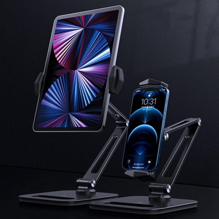Boneruy P47 Tablet Computer Stand Desktop Mobile Phone Stand(Black) Boneruy P47 Tablet Computer Stand Desktop Mobile Phone Stand(Black)