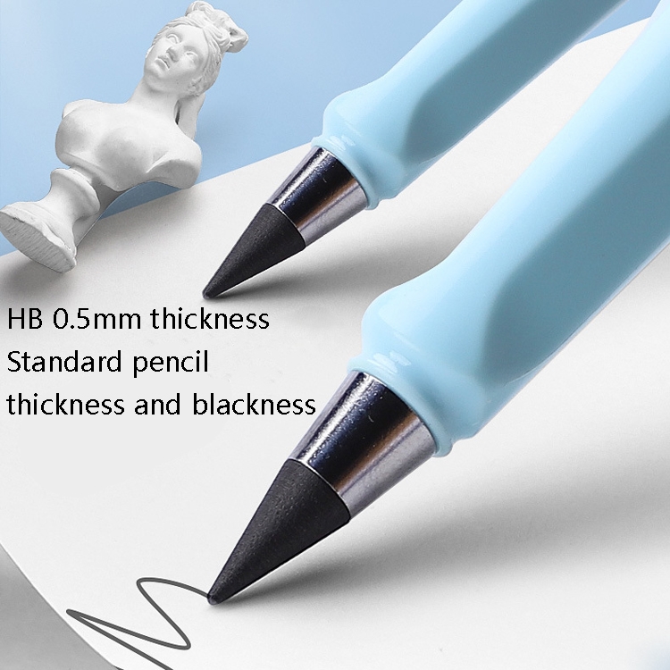 5 PCS No Ink No Need To Sharpen Drawing Sketch Pen Not Easy To Break  Erasable HB Writing Pencil(Pink)