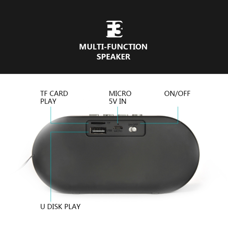 F3 Retro Wood-Grain Mini Bluetooth Speaker Support TF Card(Shallow Grain) F3 Retro Wood-Grain Mini Bluetooth Speaker Support TF Card(Shallow Grain)