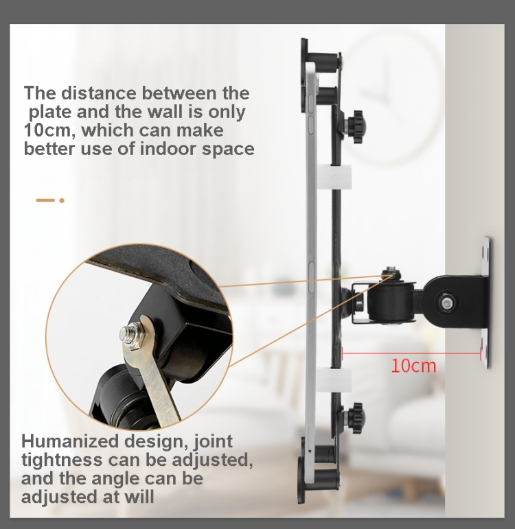 GMS-02 Anti-Theft Wall Mount Tablet PC Bracket GMS-02 Anti-Theft Wall Mount Tablet PC Bracket