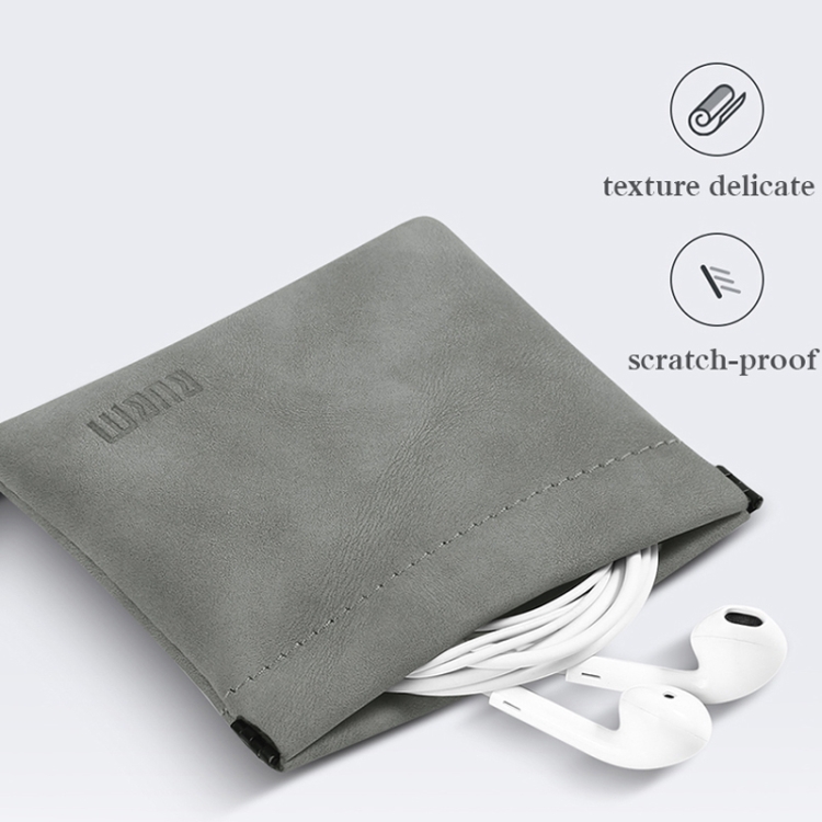 2 PCS BUBM TKB Earphones Storage Bag, Specification: Large(Black) 2 PCS BUBM TKB Earphones Storage Bag, Specification: Large(Black)