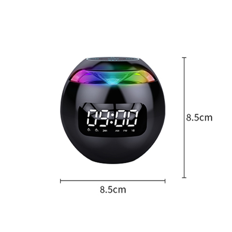ZXL-G90 Portable Colorful Ball Bluetooth Speaker, Style: AI Voice Version (Black) ZXL-G90 Portable Colorful Ball Bluetooth Speaker, Style: AI Voice Version (Black)