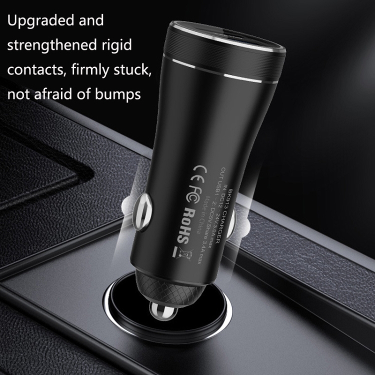 QIAKEY BK919 Dual Ports Fast Charge Car Charger QIAKEY BK919 Dual Ports Fast Charge Car Charger